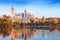 Salamanca Cathedral from Tormes River