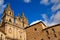 Salamanca Clerecia church and Casa Conchas