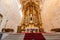 Salamanca - September 10, 2017: The main Altar and altarpiece of the Saint Esteban convent in Salamanca, Castile and Leon, Spain