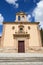SALAMANCA, SPAIN, APRIL - 17, 2016: The portal of church Iglesia de San Blas with the St. of Holy Jose de Larra de Churriguera