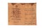 Salamanca, Spain - October 10, 2017: Spanish ration card with coupons valid from 1939 to 1952 during the Spanish civil war.