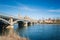 Salamanca with Tormes River and Cathedral. Castile and Leon, Spa