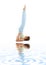 Salamba sarvangasana supported shoulderstand on wh