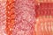 Salami Meat Background