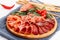 Salami Meat Board Platter Dried Slice Selection