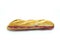 Salami sandwich on baguette, spanish pitufo bread mollete
