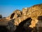 Salamis Ancient City ruins. East coast of Cyprus island