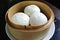 Salapao in bamboo steamer, Steamed stuff bun or Chinese Steamed Buns