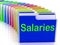 Salaries Folders Show Paying Employees And Remuneration