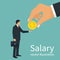 Salary time vector