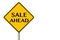 Sale Ahead Sign