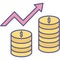 Sale analytics sale analytics Isolated Vector icon which can easily modify or edit