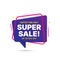 Sale BannerSuper deal Sale banner template design, Big sale special offer. end of season special offer banner. abstract promotion