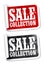 Sale collection stickers