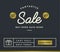 Sale, discount, online shopping banner, newsletter template