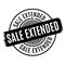 Sale Extended rubber stamp