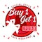 Sale With Gifts, Buy One And Get One For Free, Special Offer This Weekend Only Concept. Don t Miss Your Gift Paper Cut