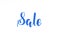 Sale - navy blue inscription hand lettering
