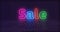 Sale neon symbol light color bulbs