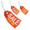 Sale now on and season sale tags