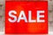 Sale Promotion Hot Price Banner in Shopping Mall, Advertisement Screen Text Promote Signage for Customer Information in Department