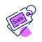 Sale and promotion offer tag vector design, shopping coupon symbol, special offer sign
