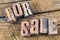 For sale promotion rustic sign commercial wooden advertising