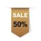 Sale ribbon - label