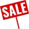 Sale sign. Trade, discounts, online shopping, sticker and banners.