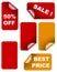 Sale sticker set