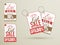 Sale tags for Eid Mubarak celebration.