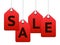 Sale textile labels