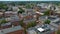 Salem historic center aerial view, Massachusetts, USA