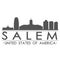 Salem Skyline Symbol Design City Vector Art