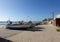 Salema, Portgual 29 December 2019: The sea front in the town of Salema on the Algarve in Portugal