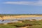 Salento coast: typical beach with sandy coves and cliffs.ITALY, Apulia.