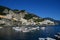 Salerno Gulf with Boats Anchored and Moored in Italy