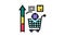 sales data visualization color icon animation