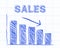 Sales Down Graph Paper