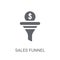 Sales Funnel icon. Trendy Sales Funnel logo concept on white background from Technology collection