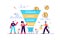 Sales funnel stages, potencial customers