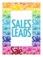 Sales Leads words cloud