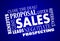 Sales Process Negotiation Leads Word Collage