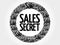 Sales Secret word cloud