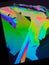 Salicylic acid in polarized light