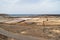 Salinas de Janubio salt fields. View from Mirador Salinas de Janubio.