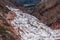 Salinas de Maras, man-made salt mines near Cusco, Peru