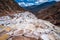 Salinas de Maras, man-made salt mines near Cusco, Peru