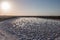 Saline evaporation ponds