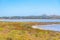 Saline lakes at Rottnest island in Australia